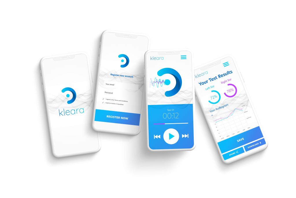 Kleara App Mock Ups v4